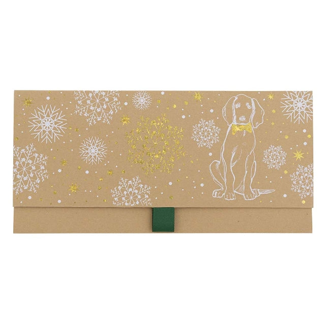 Voucher Envelope Large - Organics Pup In The Snow