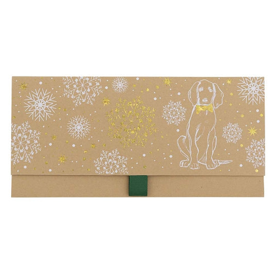 Voucher Envelope Large - Organics Pup In The Snow
