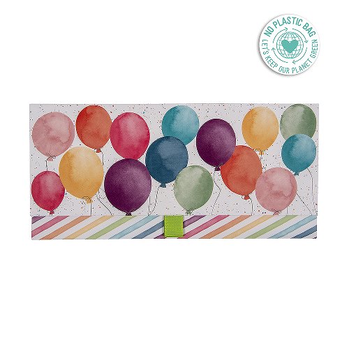Voucher Envelope Large - Birthday Balloons