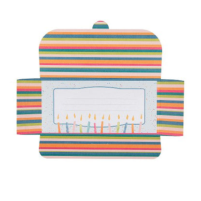 Voucher Envelope Large - Birthday Candles