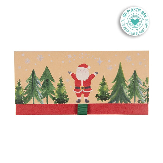 Voucher Envelope Large - Organics Santa