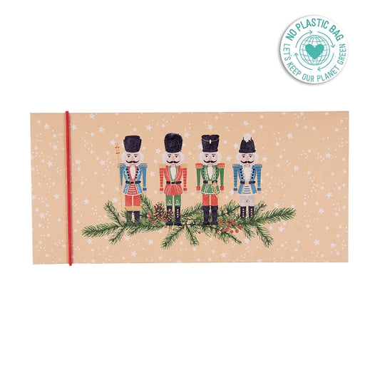 Voucher Envelope Large - Organics Nutcracker Soldiers