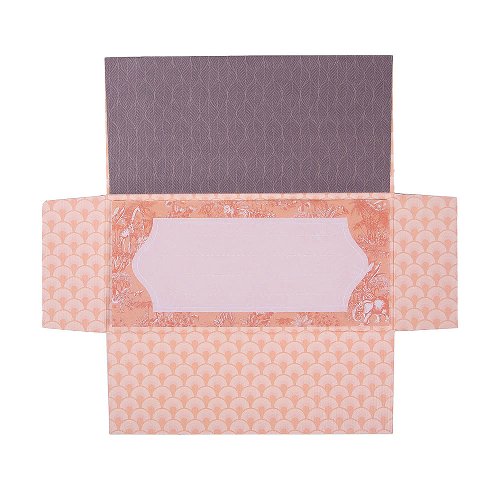 Voucher Envelope Large - Peach Safari