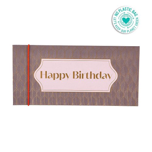 Voucher Envelope Large - Peach Safari