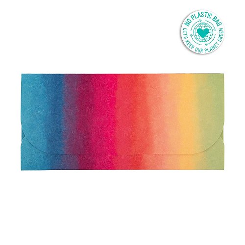 Voucher Envelope Large - Rainbow Gradient
