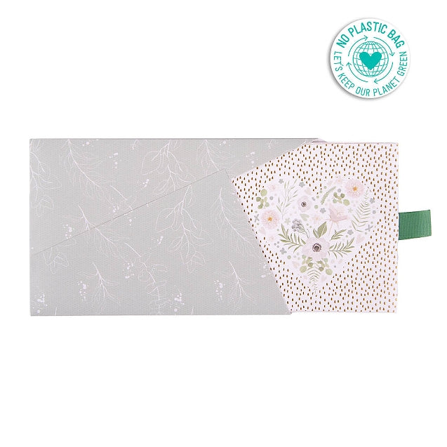 Voucher Envelope Large - Floral Heart
