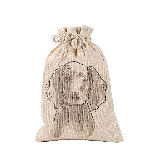 Fabric Gift Bag - Dachshund Dog