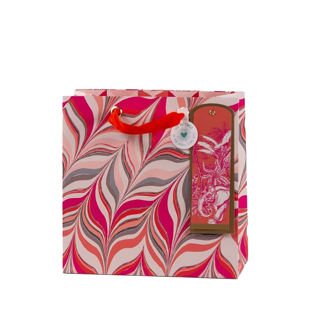 Gift Bag Pink Waves