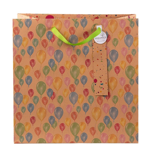 Gift Bag XL Organics Birthday Balloons