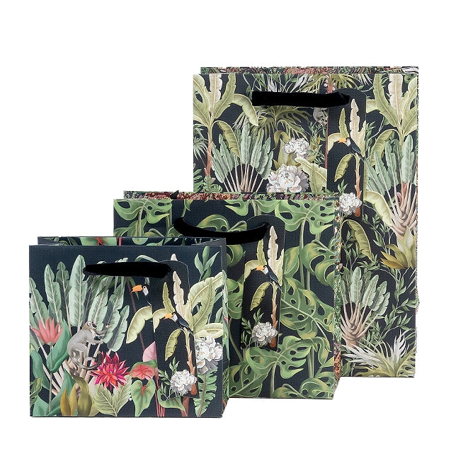 Gift Bag Assorted Set of 3 Exotic Garden