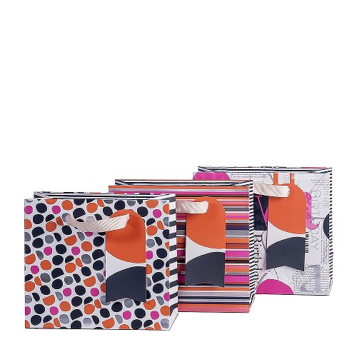 gift bags/triple mix S/18x16x8cm