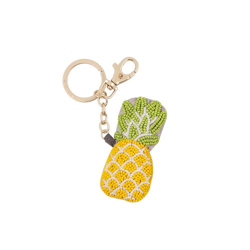 Beaded Pineapple Keychain
