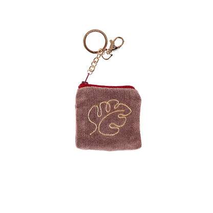 Velvet Pouch Keychain