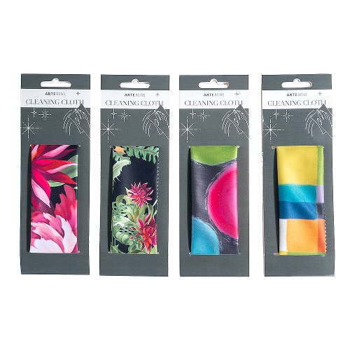 microfibre cloth/20x15cm/8x4 motivs