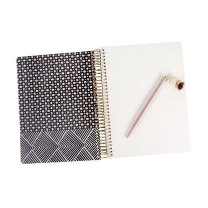 Majoie Spiral Notebook - Graphic Black