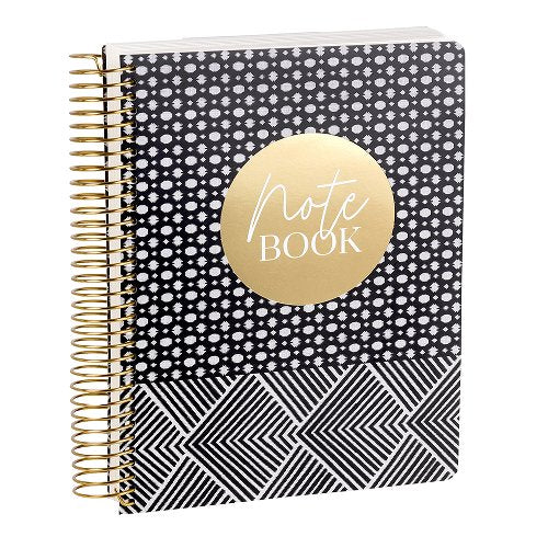 Majoie Spiral Notebook - Graphic Black