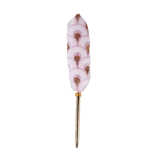 Glitter Feather Pen