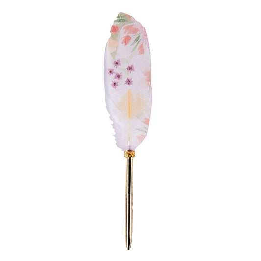 Flower Meadow Feather Pen