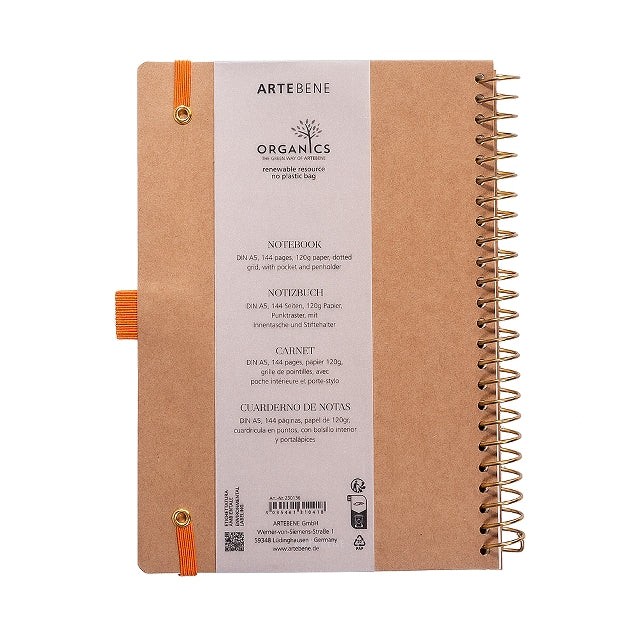 Majoie Spiral Notebook Thin - Rainbow Polka Dot