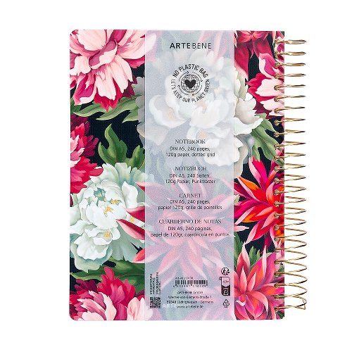 Majoie Spiral Notebook - Autumn Blossom