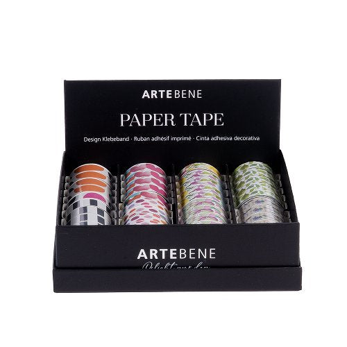 10m x 15mm Assorted paper tape