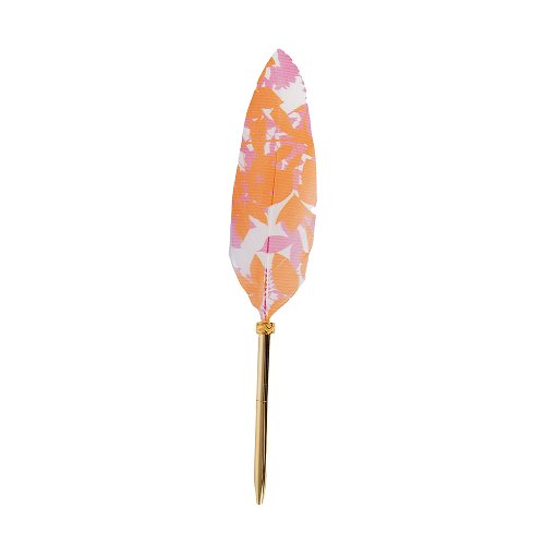 Fallen Leaves Feather Pen