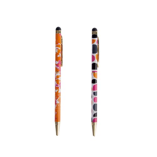 Dots & Leaves Touch Pen Assorted
