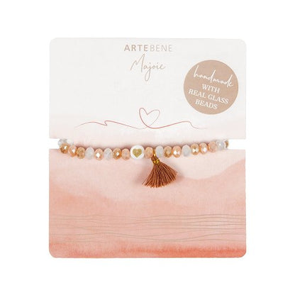 Heart Bead Bracelet