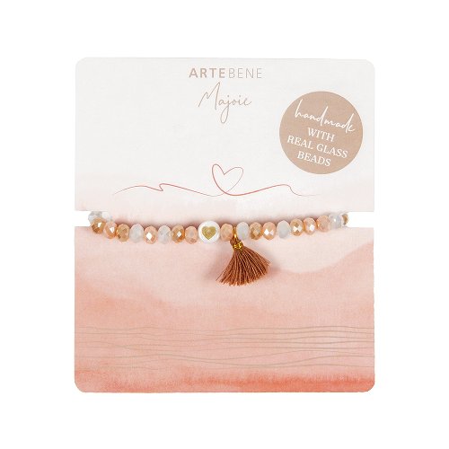 Heart Bead Bracelet