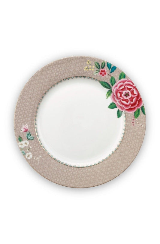 Plate Blushing Birds Khaki 26.5cm