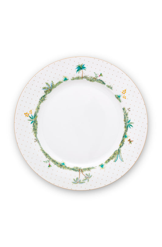 Plate Jolie Dots Gold 26.5cm