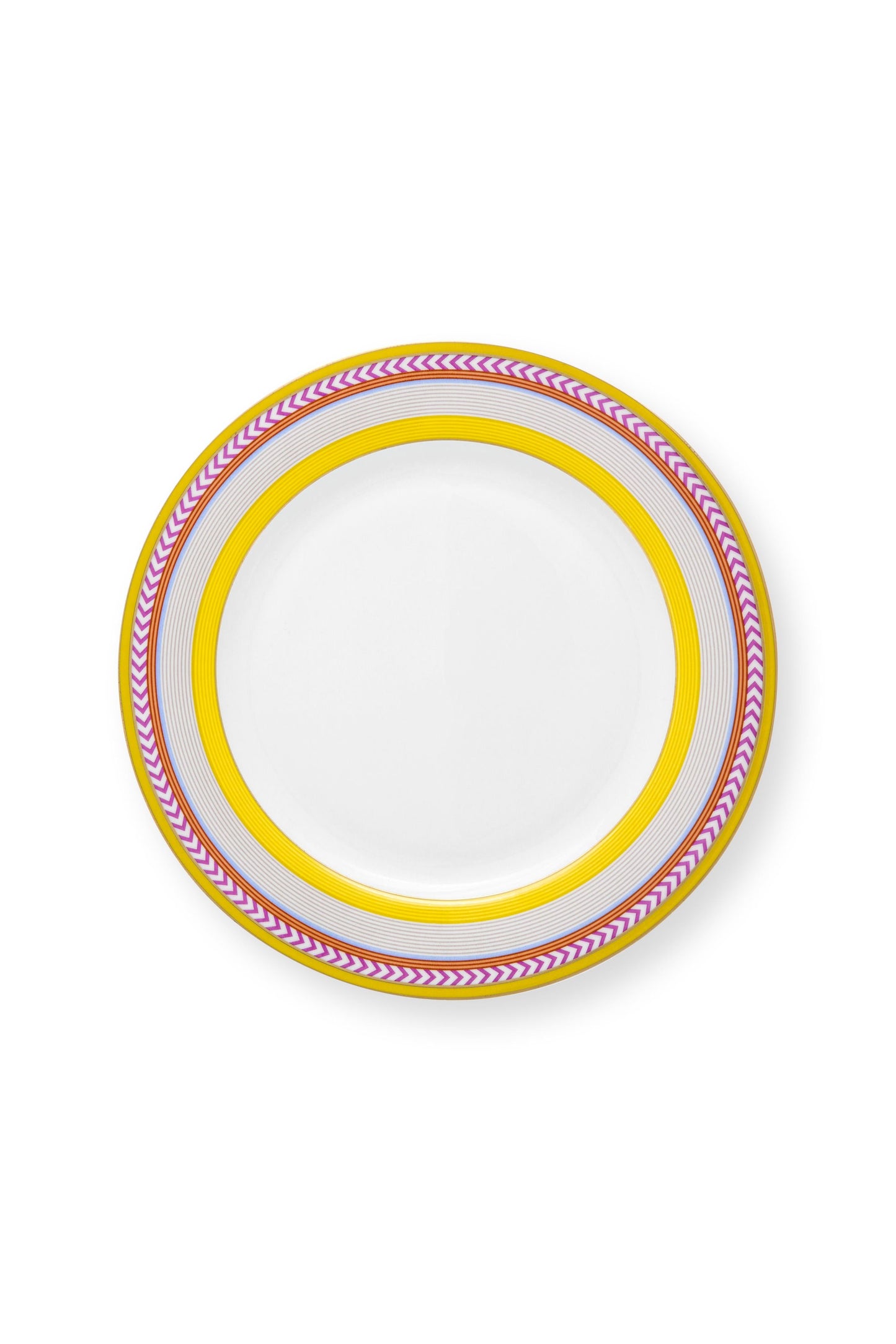 Plate Pip Chique Stripes Yellow 23cm