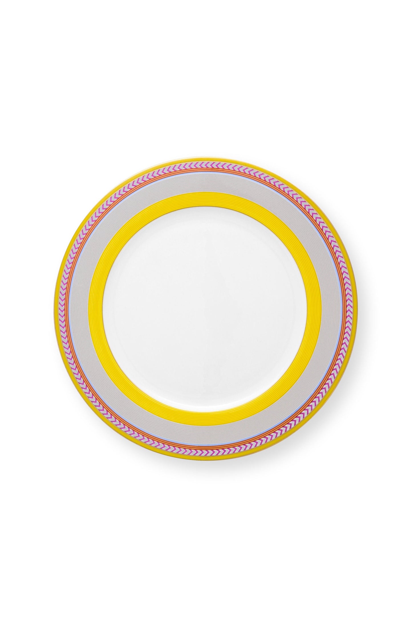 Deep Plate Pip Chique Stripes Yellow 23.5cm