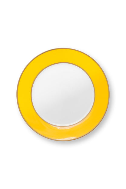 Plate Pip Chique Gold-Yellow 23cm