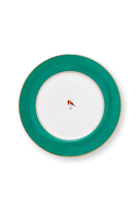 Plate Love Birds Emerald 21cm