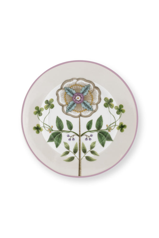 Petit Four Lily & Lotus Off White 12cm