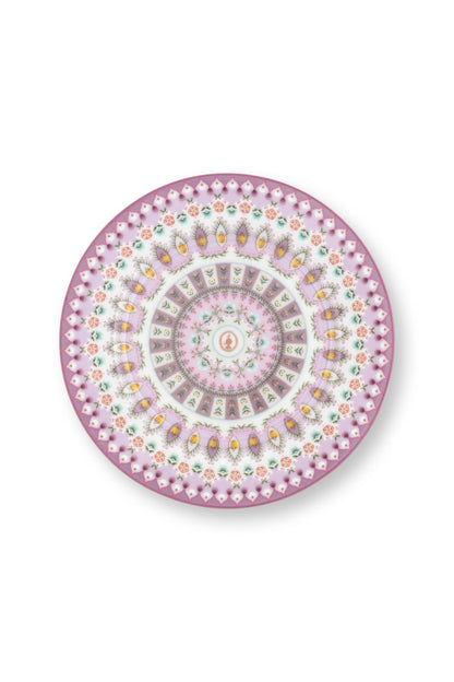Plate Lily & Lotus Moon Delight Multi 17cm