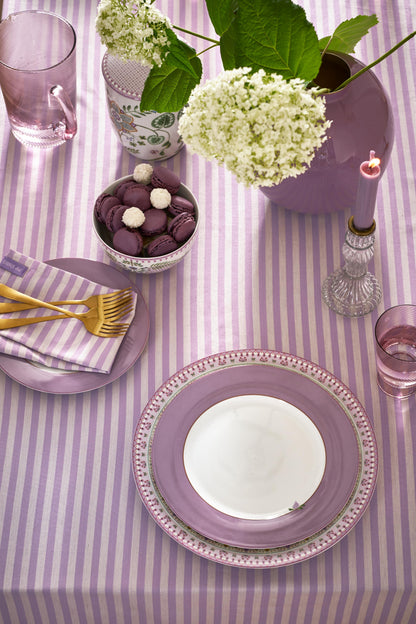 Plate Lily & Lotus Uni Lilac 26.5cm