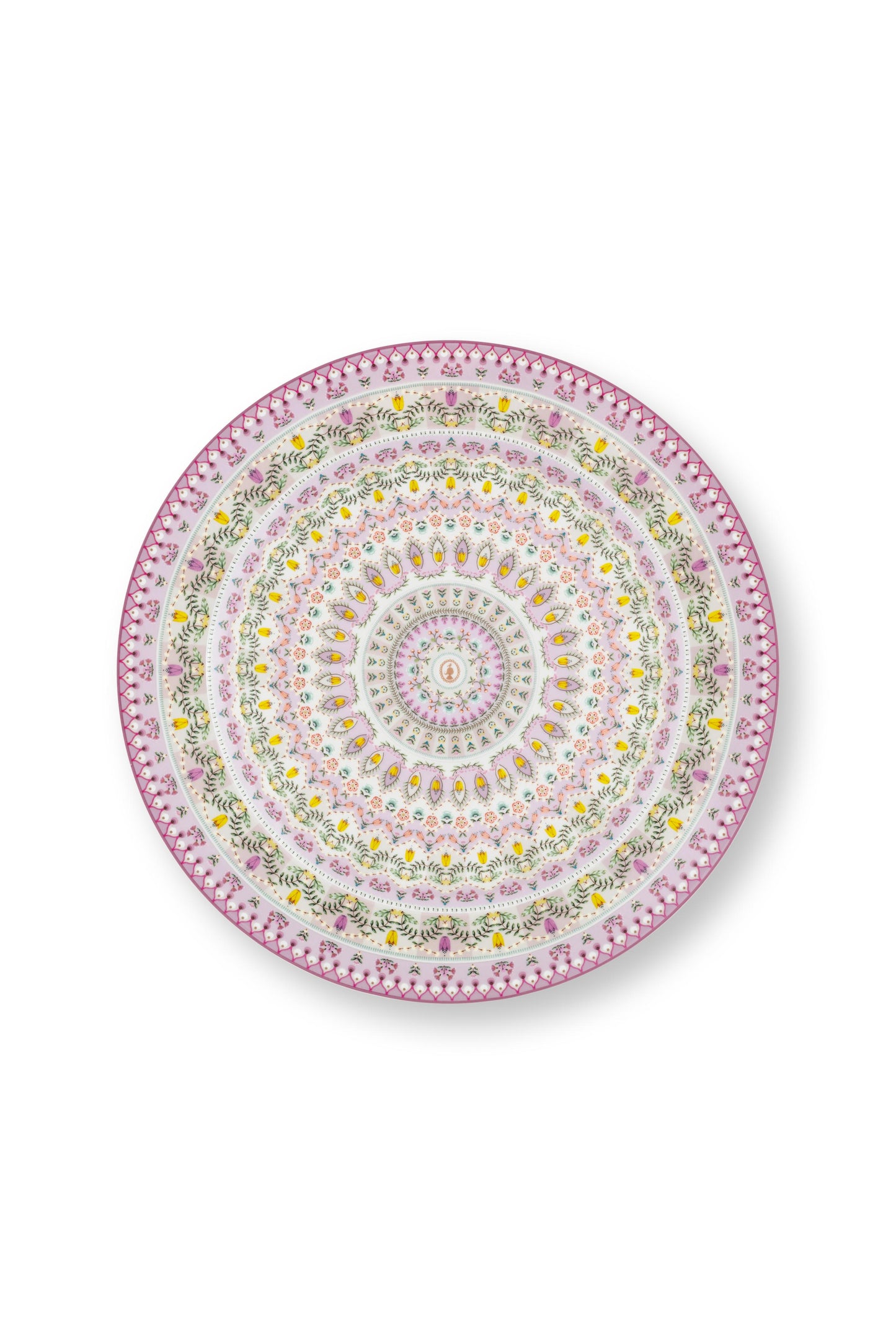 Plate Lily & Lotus Moon Delight Multi 32cm