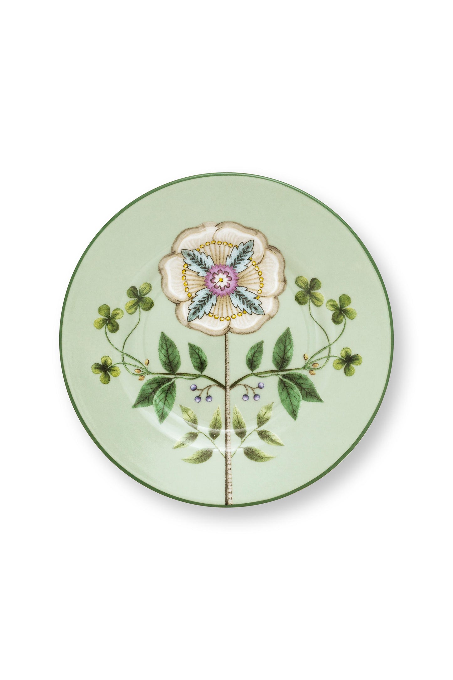 Petit Four Lily & Lotus Light Green 12cm