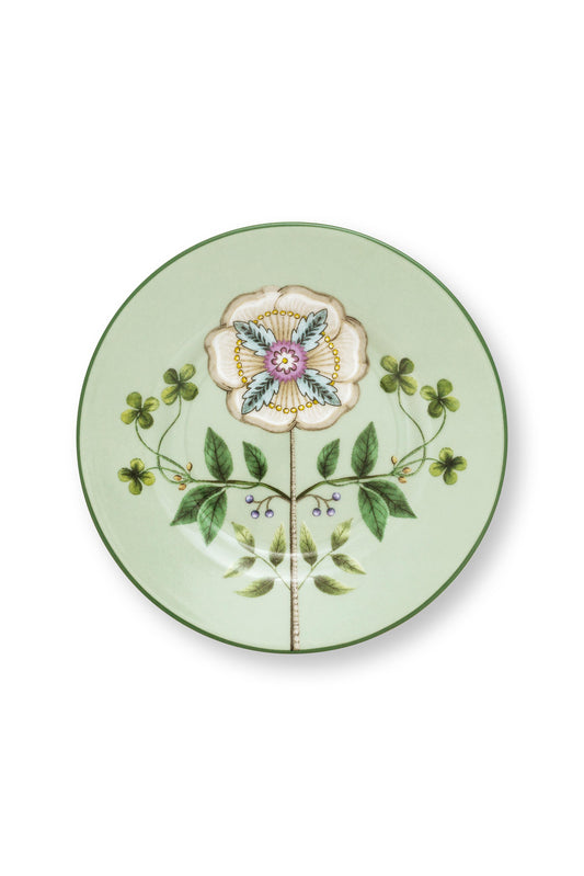 Petit Four Lily & Lotus Light Green 12cm