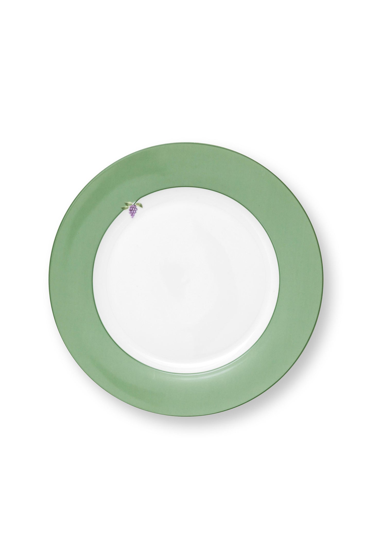 Plate Lily & Lotus Uni Light Green 26.5cm