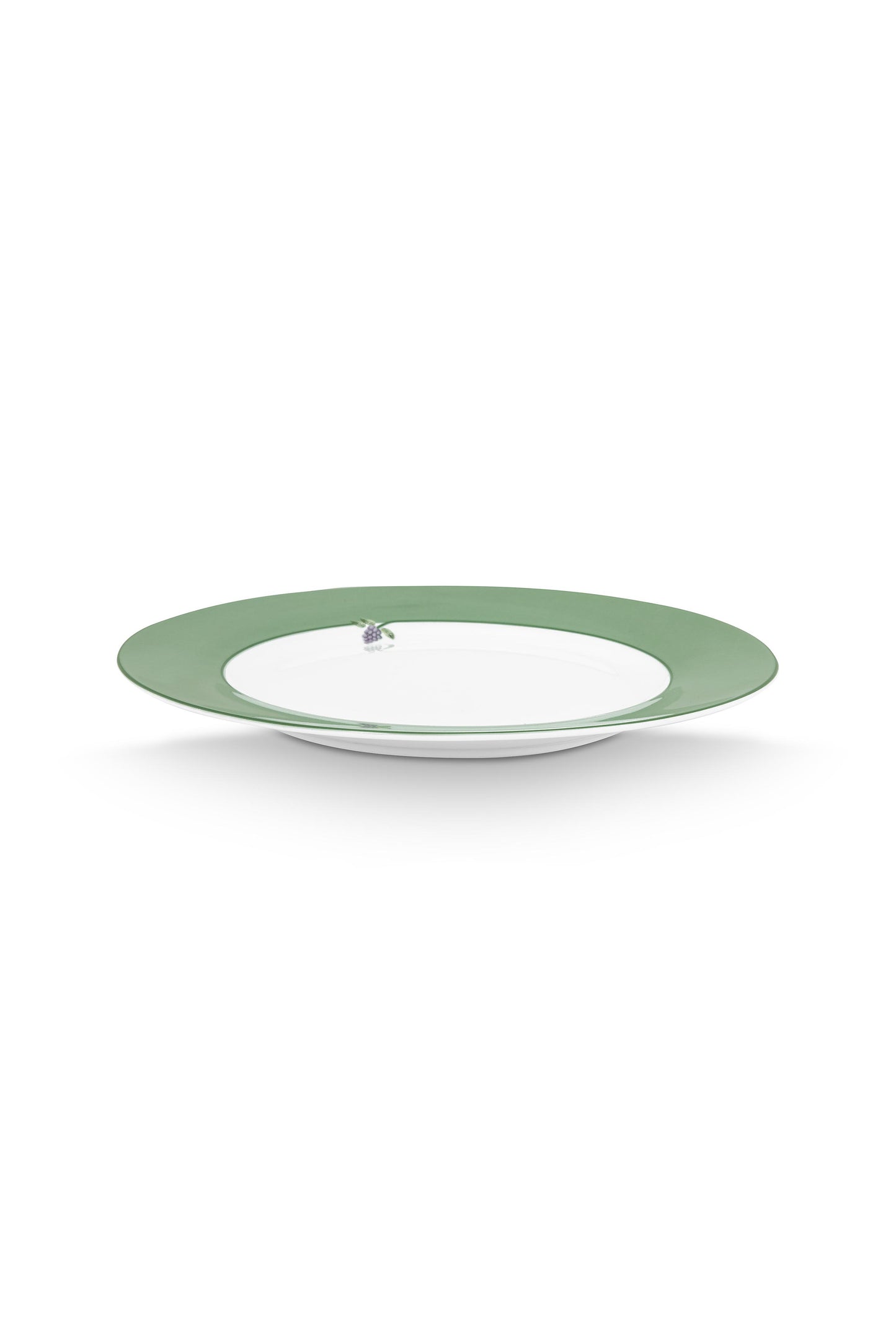 Plate Lily & Lotus Uni Light Green 26.5cm