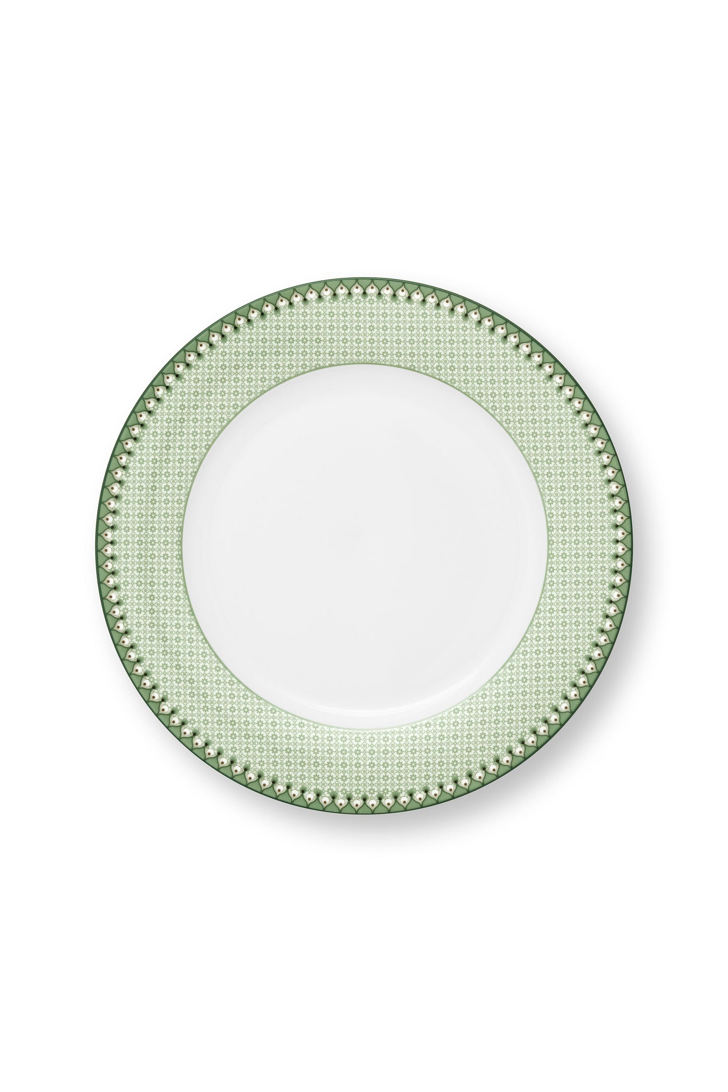 Plate Lily & Lotus Tiles Light Green 26.5cm