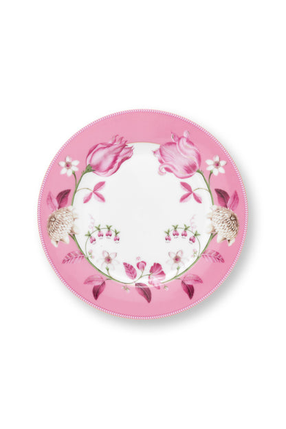 Plate Jolie Tulip Pink 23cm