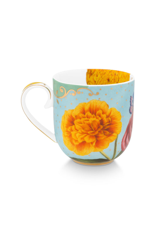 Mug Small Royal Flowers 260ml