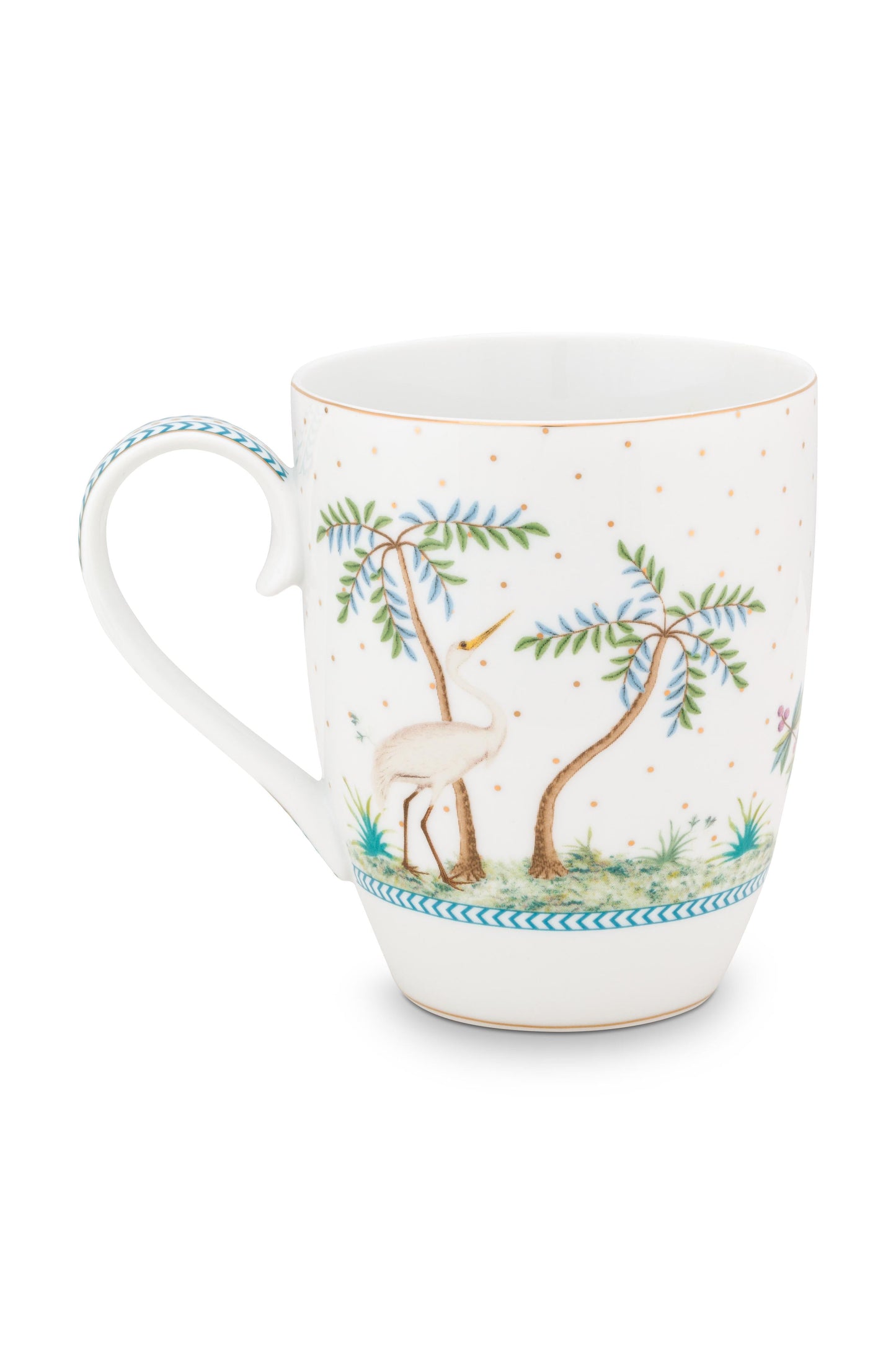 Mug Large Jolie Dots Gold 350ml