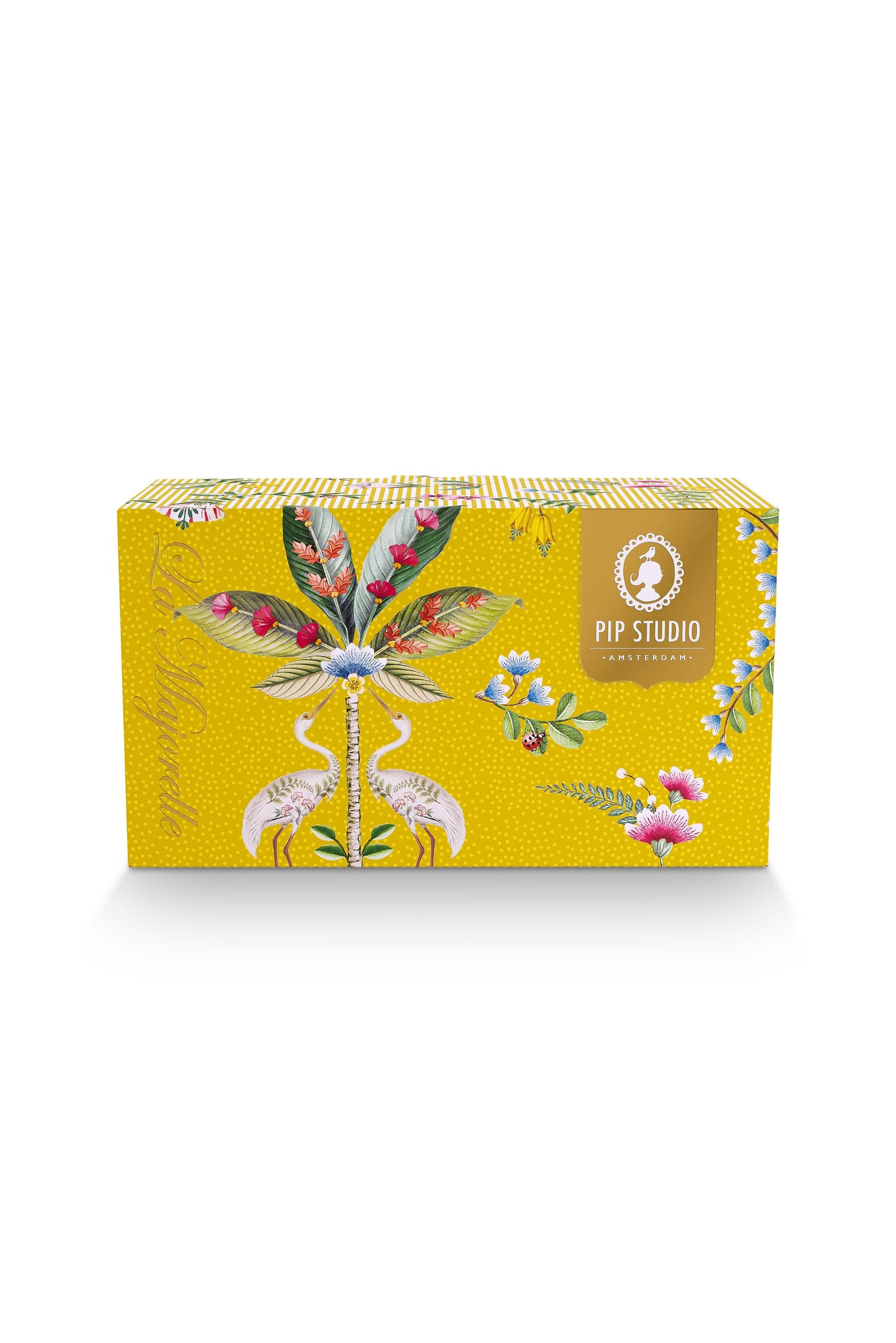 Gift Set of 2 Mugs Large La Majorelle Yellow 350ml