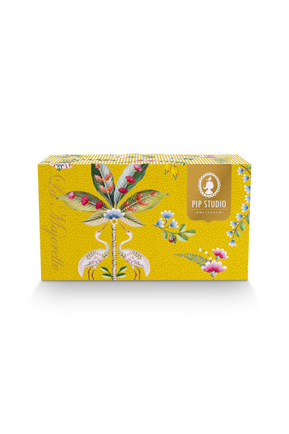 Gift Set of 2 Mugs Large La Majorelle Yellow 350ml