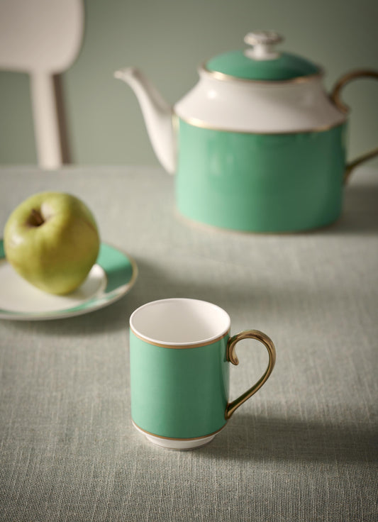 Mug Large with Ear Pip Chique Gold-Green 350ml